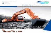 DX225LCA Crawler Excavator - Disa Equipment DX225LCA hydraulic excavator was designed to oﬀ er all the advantages of its predecessor ... Finite Element Analysis (FEA) has been used
