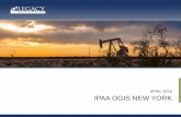 APRIL 2018 IPAA OGIS NEW YORK - … affecting ultimate recovery include the sc ope of Legacy’s actual ... also be obtained for free from Legacy’s investor relations website at