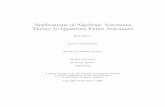 Applications of Algebraic Automata Theory to …jmerce1/thesis.pdfABSTRACT The computational model of Quantum Finite Automata has been introduced by multiple authors (e.g. [38, 44])