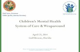 FLORIDA SYSTEM OF CARE - FL Agency for Health Care ... · Washington, DC: Georgetown ... mental health consultation) ... 2005-2011 Sarasota County Early Childhood Mental Health Partnership