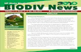 B UP StIIate BiodivOODDersity BoardIIV V NNeewwss Final 15-6-11.pdfBBUP StIIate BiodivOODDersity BoardIIV V NNeewwss Editorial Esteemed Readers, This issue includes the estimated floral