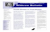 Withrow Bulletin - Toronto District School Boardschoolweb.tdsb.on.ca/Portals/withrow/docs/October27Bulletin.pdfIn many Native American cultures, corn is the most important food crop.