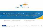 D2.1 - Wetfeet€¦ · The WETFEET – Wave Energy Transition to Future by Evolution of Engineering and Technology project has received funding from the European Union's Horizon 2020