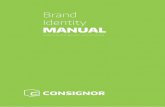 Brand Identity - Consignor software for easy shipping ... · 1 Brand Identity MANUAL Guidelines for visual appearance - Detail. January 2016