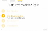Data Preprocessing Data Preprocessing Tasksrjohns15/cse40647.sp14/www/content/lectures...Data Preprocessing Min-Max Normalization Transform the data from measured units to a new interval