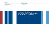 Rome Statute of the International Criminal Court - ICC · Rome Statute of the International Criminal Court ... GENERAL PRINCIPLES OF CRIMINAL LAW 18 ... Rome Statute of the International