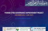 PUNJAB CITIES GOVERNANCE IMPROVEMENT PROJECT … · PUNJAB CITIES GOVERNANCE IMPROVEMENT PROJECT (DECEMBER 2012 –JUNE 2017) ... delivery for WASAs and Solid Waste …