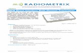 NBFM Direct Interface Multi Channel Transceiver · Radiometrix Ltd RMX2 Data sheet ... 433.05-434 .79MHz European ISM ... is obtained with the following equation ...