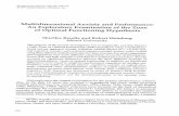 Multidimensional Anxiety and Performance: An Exploratory Examination …€¦ ·  · 2007-08-31Multidimensional Anxiety and Performance: An Exploratory Examination of the Zone ...