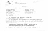 I. · This letter is submitted to you, ... 2012 letter (enclosed for your reference), ... 2013 in accordance with a $50 million Bank of America Credit Agreement
