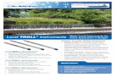Level TROLL 300, 500 and 700 Instruments - …inmtn.com/docs/misc/level_troll.pdfInnovations in Water Monitoring Level TROLL® 700 Instrument • Optimized for aquifer characterization