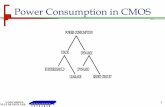 Power Consumption in CMOS - Concordia Universityusers.encs.concordia.ca/~asim/COEN 451/Lectures/W_7/W7_Slides.pdf · 4 Static Power Dissipation G S D D G S Vo VDD GND B B MP MN ...