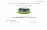 SHAHEED BENAZIR BHUTTO UNIVERSITY … Sociology.pdfSelf-Assessment Report Department of Sociology, SBBU SHAHEED BENAZIR BHUTTO UNIVERSITY Self-Assessment Report Program: BS Sociology