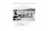 Civilian Conservation Corps at PDSP - Pennsylvania Conservation Corps at ... spillway was beefed up in 1938 and the overall ... equals the rugged beauty of what the Civilian Conservation