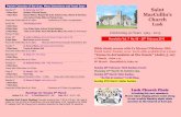 MacCullin’s Church Lusk · First Holy Communion prayer books, ... Malahide and Ardgillan Castle 9.30am sharp. Lusk EOI Marathon, Half and 10K 9am. National Senior Indoors, Athlone.