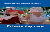 Private day care - international.kk.dk ·  · 2017-12-154 A good start. A good start ... You can begin work as a private childminder on the 1st ... Requests start-up participation