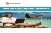 Working Remotely From Anywhere - American …€¦ · Working Remotely From Anywhere HOW OFFICE 365 IS TRANSFORMING THE ... Microsoft worked with Forrester Consulting to examine the