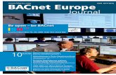 ISSN 1614-9572 BACnet Europe · Download im Servicebereich ... 51 Neutrino-GLT Version 9: ... BACnet Europe Journal 10 03/09 5 René Quirighetti Siemens Schweiz AG,
