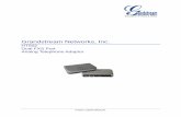 Grandstream Networks, Inc. - Ovislink imgs/Grandstream/ht502/ht502_usermanual... · specifically designed to be an easy to use and affordable VoIP solution for both ... HT502 from