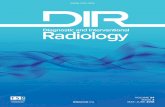 VOLUME 24 1924 ISSUE 3 OF RADIOLOGY dirjournaldirjournal.org/sayilar/95/buyuk/Kapakonsayfalar.pdfOverview Diagnostic and Interventional Radiology (Diagn In-terv Radiol) is a medium
