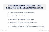 CONSERVATION OF MASS AND BALANCE OF LINEAR MOMENTUMmechanics.tamu.edu/wp-content/uploads/2016/10/Lecture-05... · CONSERVATION OF MASS AND BALANCE OF LINEAR MOMENTUM ... Gradient