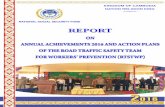 NATIONAL SOCIAL SECURITY FUND · ANNUAL ACHIEVEMENTS 2016 AND ACTION PLANS OF THE ROAD ... Report of the National Social Security Fund ... - Review the essence of slogans for road