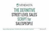 THE DEFINITIVE SALESPEOPLE SCRIPT for … City.com CityBot Citygrid CityMaps Citysearch.com CloudMade Cloudy Clutch Shopping Comcast.net Search Consolidated Communications Contextuads.com