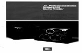 The 4355 Studio Monitor - JBL Professional · The 4355 Studio Monitor The JBL 4355 is the latest result of an engineering study ... fabricated of edge-wound copper ribbon wire, operating