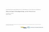 Municipal Budgeting and Finance - World Bank€¦ ·  · 2018-04-032.2 Energy Expenditures in Municipal Budgeting and Finance ... TRACE Tool for Rapid Assessment of City Energy ...