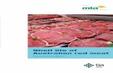 Shelf life of Australian red meat - Meat & Livestock Australia ·  · 2017-03-20It provides up-to-date information on the shelf life of Australian meat for ... Shelf life of Australian