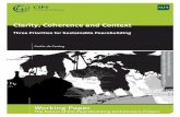 Clarity, Coherence and Context - brage.bibsys.no · laying the foundation for sustainable development”. ... nism was the UN Peacebuilding Commission and two associated bod- ...