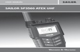 SAILOR SP3560 ATEX UHF - Polaris Electronics A/S€¦ · Only use original Thrane & Thrane battery packs. Make sure they are clean and dry before attaching the ... Sailor SP3560 ATEX
