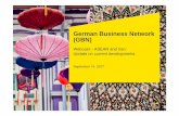 German Business Network (GBN) - EY 1 September 14, 2017 German Business Network (GBN) Webcast – ASEAN and Iran: Update on current developments