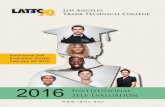 2016 Institutional Self Evaluation - Los Angeles Trade ...college.lattc.edu/accreditation/files/2016/03/ISER...to know of changes since the Institutional Self Evaluation Report (ISER)