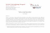 ISAS Working Paper - ETH Z · ISAS Working Paper ... India’s strategic vision for the East extends to the ... March 1947 even before the formal beginning of „India‟s tryst with
