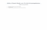 DOL Final Rule on FLSA Exemptions - americanbar.org · Sponsored by the Section of Labor and Employment Law. ... Will the New Overtime Rules Really Hurt Workers ... the 40th percentile