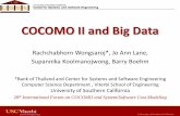 COCOMO II and Big Data - CSSE | Center for Systems and Software Engineeringcsse.usc.edu/new/wp-content/uploads/2013/08/2013-1… ·  · 2013-10-31COCOMO II and Big Data Rachchabhorn