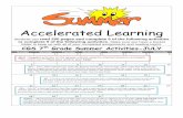 Accelerated Learning - Spartanburg One Grade Summer Activities.pdfAccelerated Learning Students can read 250 pages and complete 5 of the following activities or complete 9 of the following