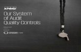 Our System of Audit Quality Controls - KPMG€¦ · Our System of Audit Quality Controls February 2017 kpmg.bm. Page c This document describes KPMG ... Assignment of Engagement Teams
