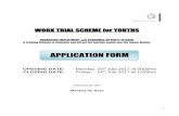 Gozo Employment Scheme - Ministry for Gozo 2017/Work Trial... · 1 WORK TRIAL SCHEME for ... to be refunded in case of formal employment during the period of the scheme. ... application