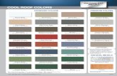 COOL ROOF COLORS - Green SR-34.70 E-.85 SRI ... Cool Roof colors possess outstanding color stability, fire resistance, ... There’s no other cool roof system that makes better ...