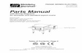 A MIDDLEBY COMPANY Parts Manual Manual for domestic and standard export ovens A MIDDLEBY COMPANY ©2006 Middleby Marshall Inc. Serial Tag Location with Wiring Diagrams 2 Table of Contents