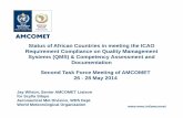Status of African Countries in meeting the ICAO ... · Status of African Countries in meeting the ICAO ... to enable safety of air navigation by ... The long haulier planes carrying