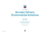 Burnaby Refinery Environmental Initiatives - Parkland CAP · Burnaby Refinery Environmental Initiatives Dave Schick PGPA ... •The refinery is retrofitting with a new catalyst process