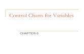 Control Charts for Variables ·  · 2013-07-17Control charts identify variation ... used to detect changes in the mean between ... individuals within the subgroup are not similar