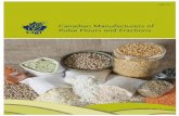Canadian Manufacturers of Pulse Flours and … Manufacturers of Pulse Flours and Fractions SUPPLIER PRODUCTS K2 Milling Ltd. 120 Dayfoot Street Beeton, ON Canada L0G 1A0 T (647) 519-1194