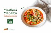 Meatless Monday reduction program in America. Home 5 ... Check out this trend report ... Mediterranean • Falafel in a pita • Greek salad