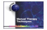 Manual Therapy Techniques - Fisiokinesiterapia therapy: the use of hands-on techniques to evaluate, treat, and improve the status of neuromusculo-skeletal conditions massage: the systematic