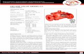 DELUGE VALVE MODEL-C1 - Fireguard Safety … liquid fire. VALVE OPERATION Deluge valve is a quick release, hydraulically operated diaphragm valve. It has three chambers, isolated from