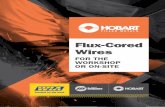 More Information - welding.com.au · property requirements of AS/NZ and AWS standards. Flux-Cored Wires. Flux ... (SMAW) electrodes, plus high operator ... Uses include high strength